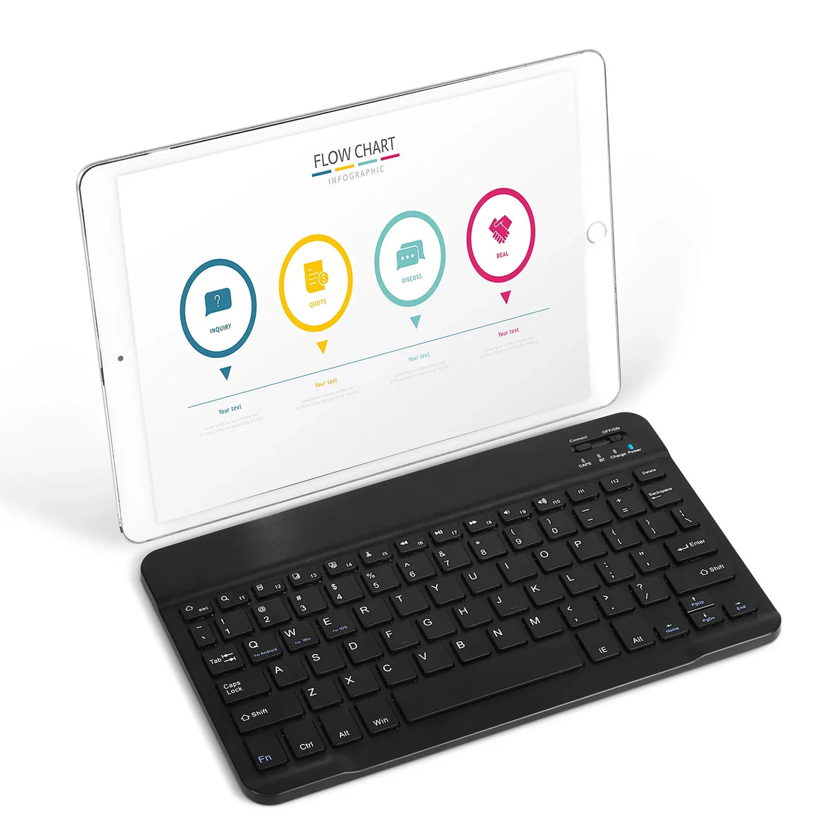 and 5G Pro Rechargeable Axon Combo Bluetooth Mouse Keyboard Mac/Tablet/iPad/PC/Laptop Bluetooth for All Ultra Black and Slim Keyboard - and Mouse Full-Size Ergonomic Enabled ZTE Onyx 30