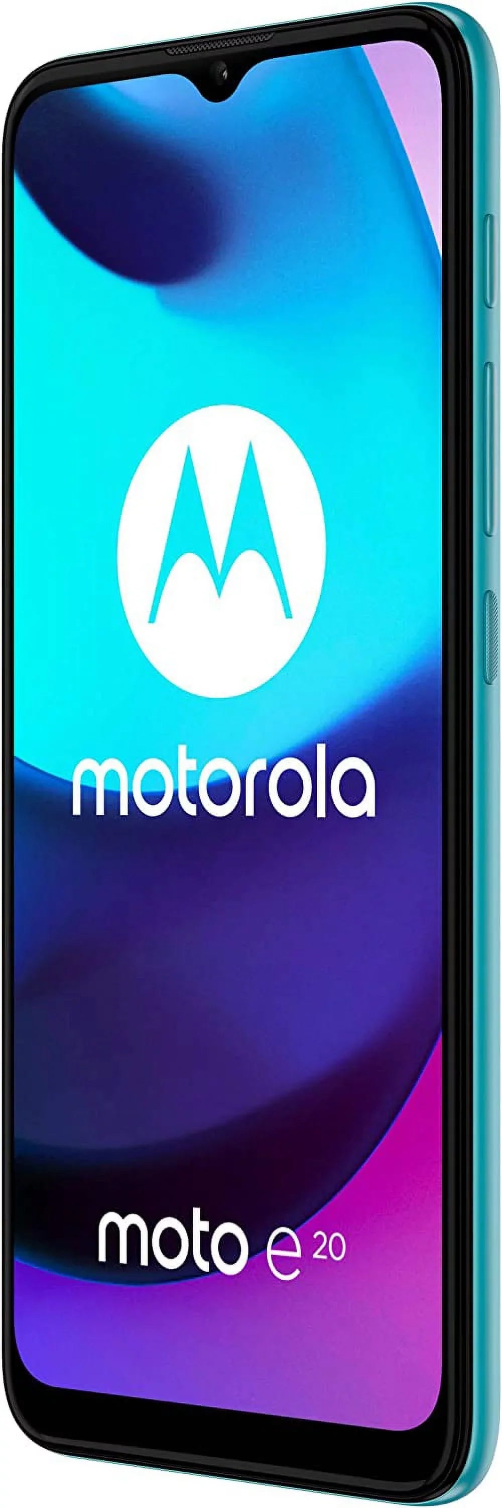6.5" Dual Cricket) GSM Verizon 2021 XT2155 Dual (NOT (32GB+2GB) Sprint Boost LTE SIM Moto (Coastal Model At&T 4G E20 Unlocked Camera Blue) International
