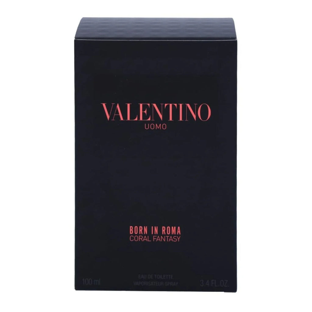 Valentino Spray 3.4 Born Fantasy De Roma In Coral Eau Uomo Toilette oz