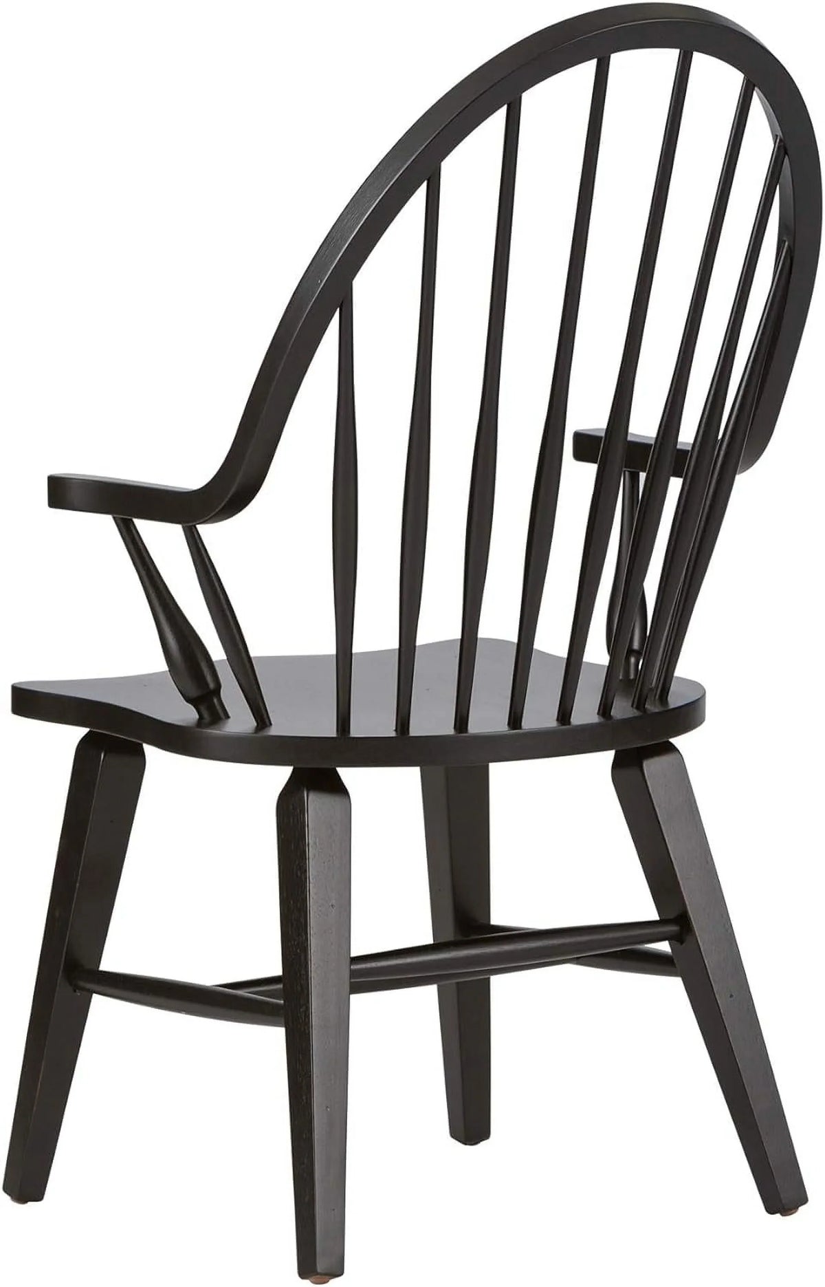 Black Chair, X Arm Back W25 H41, X D25 Windsor