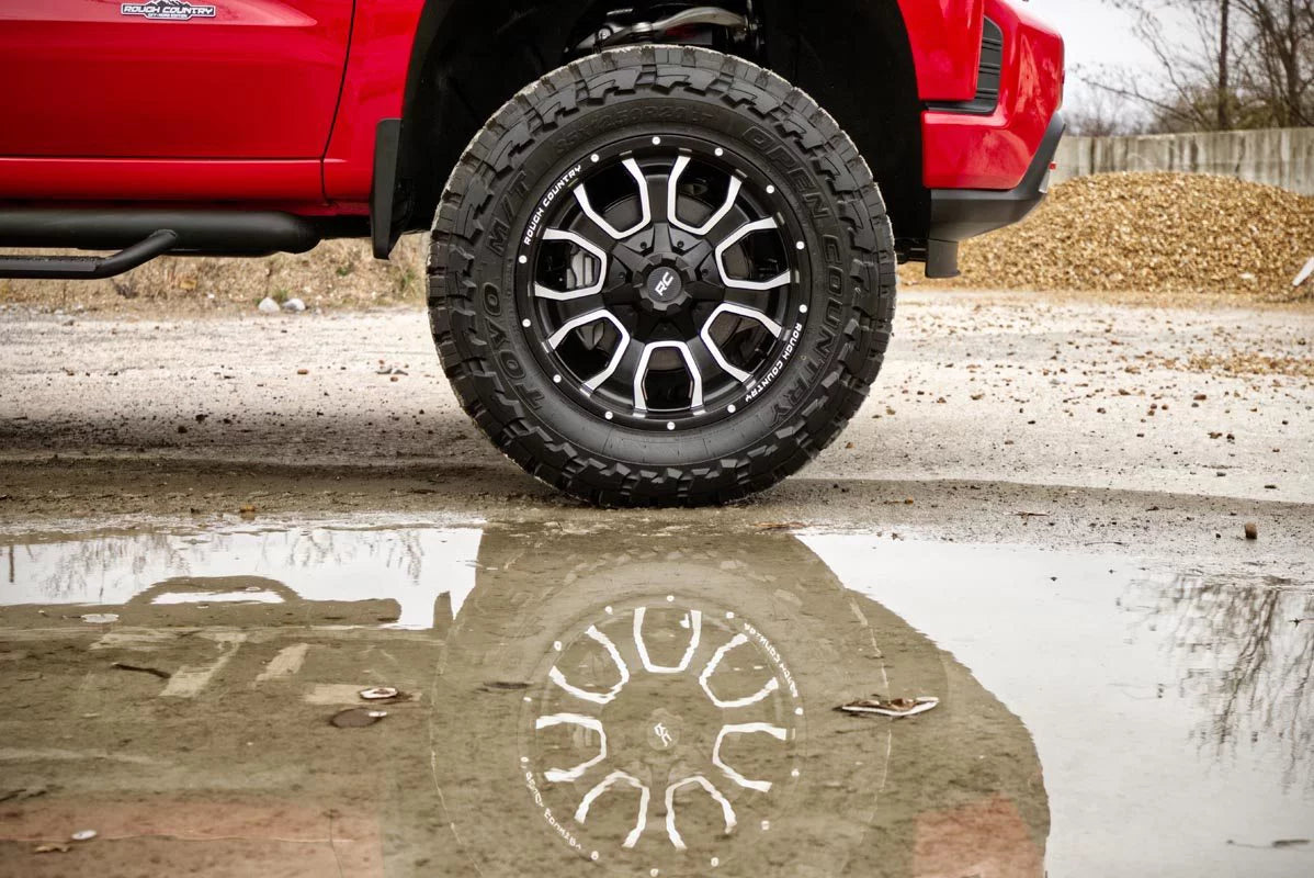 | Wheel Country 93 93201011 Series Rough -18mm | Matte 20x10 | Black - 8x170