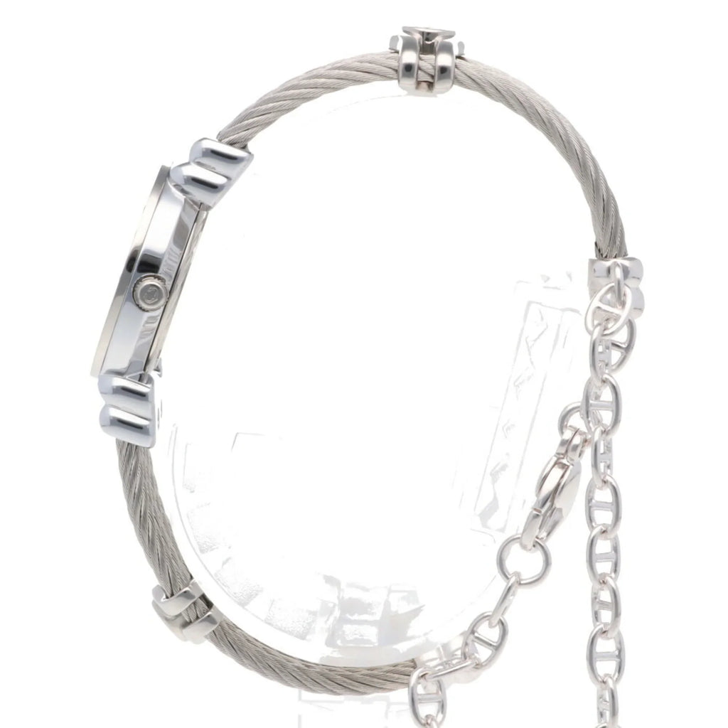 Stainless CHARRIOL 028ST Quartz (Good) Watch Women's Steel Charriol Pre-Owned Saint-Tropez