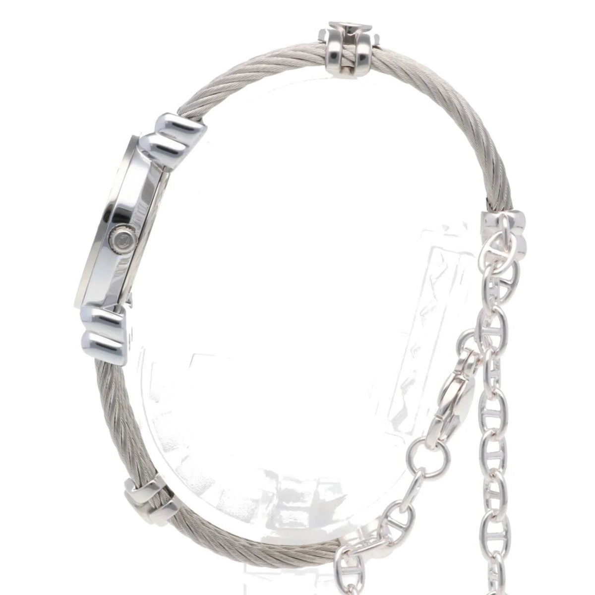 Stainless CHARRIOL 028ST Quartz (Good) Watch Women's Steel Charriol Pre-Owned Saint-Tropez