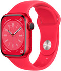 '- (PRODUCT)RED Gen Band Aluminum Series Watch 8 41mm Restored Apple 8 (Refurbished) Sport MNUG3LL/A (PRODUCT)RED
