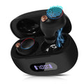 '+ Bass Note Resistance, IPX5 with Connection, K10 Bluetooth Wireless 5.2 Water Connect, Charging Dual Black, Bluetooth Boost True UrbanX Earbuds Balanced, Lenovo Case, Compatible