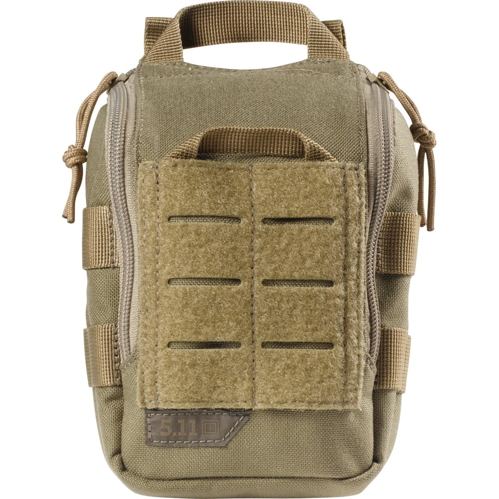 Compatable, IFAK Vehicle's Headrest UCR Ready Sandstone Accessory Tac Pouch, MOLLE