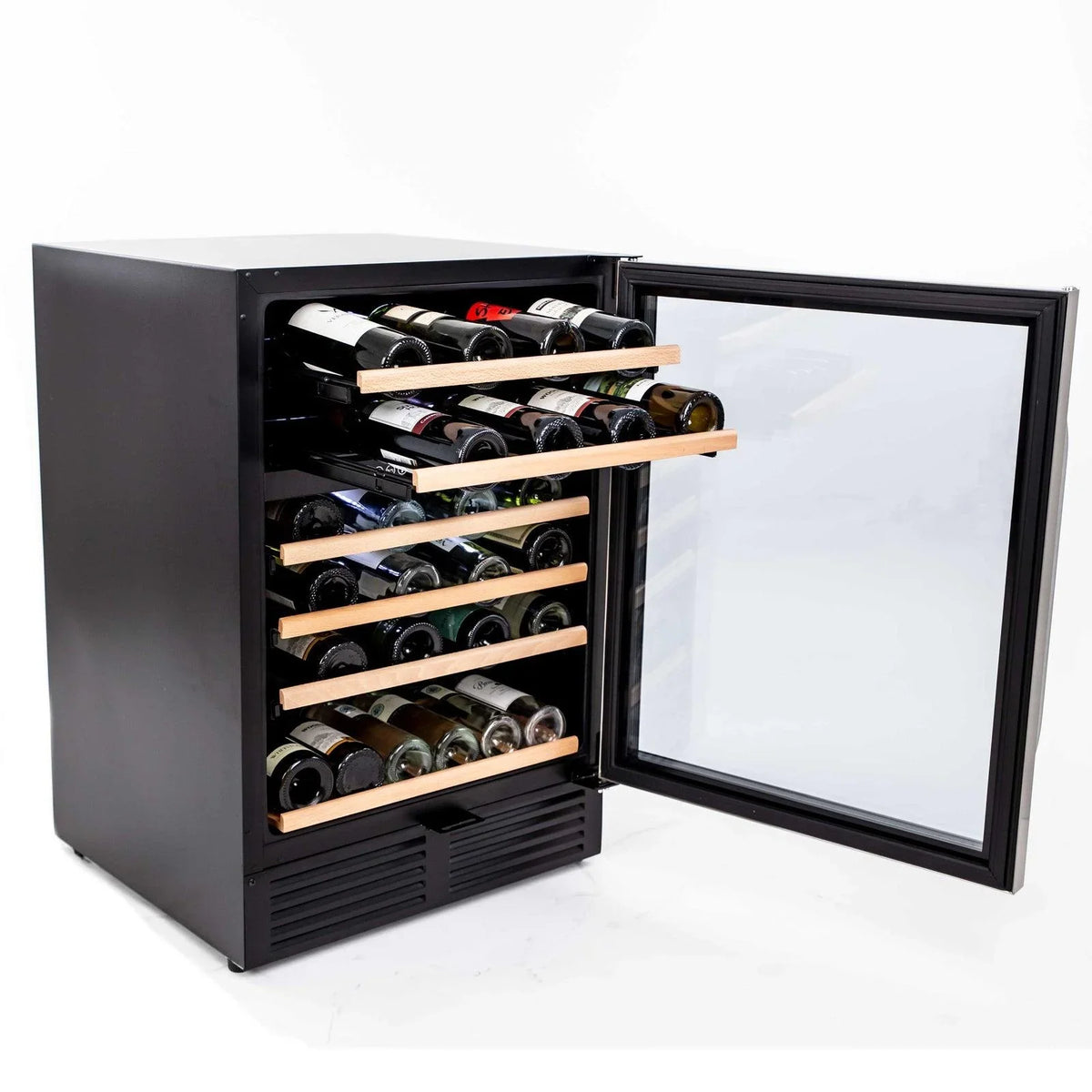 On WINE COOLERS Stainless Black WCR496DS AVANTI