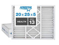 USA, Size: 20"x24 2-Pack, Virus 20x25x5 MERV Made Home the Honeywell Max Pleated Air Aerostar Replacement Captures Filter, 3/4"x4 Particles, 13 in White 3/8"), (Actual