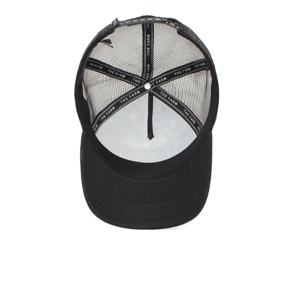 Black Original Bros. Hat, Adjustable (White Trucker One Size Goorin Unisex Tiger), Snapback Farm The