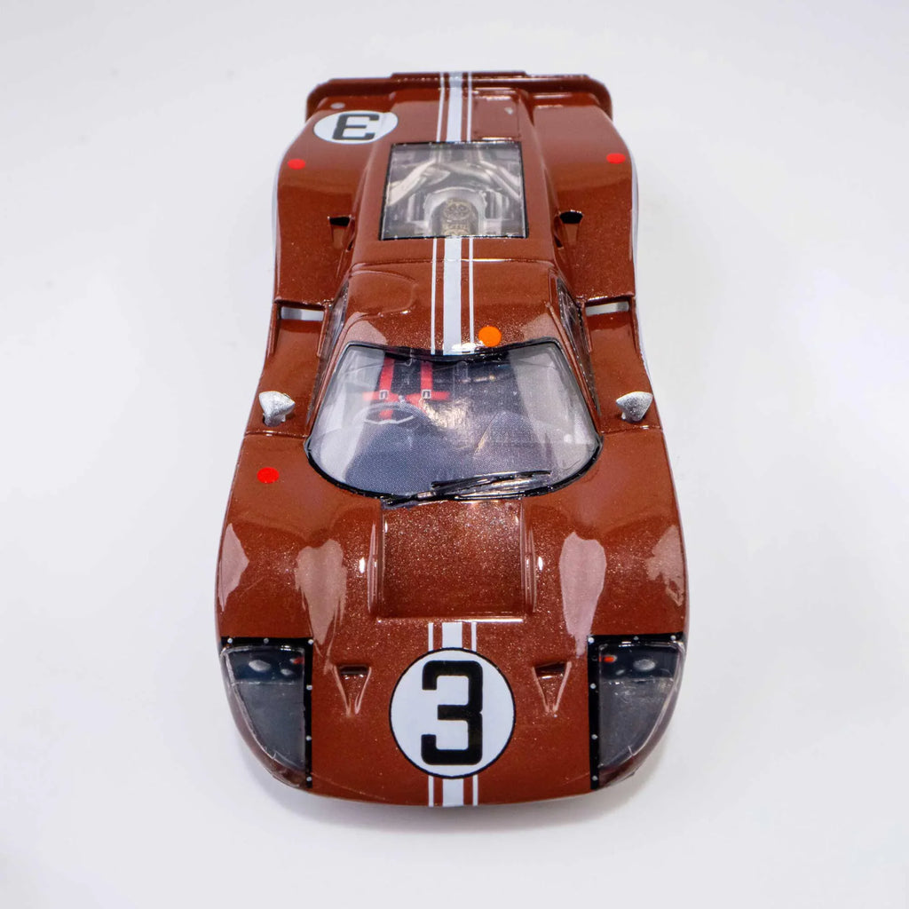 No.3 Slot Racing Mark AFX Car IV Ford HO LeMans GT40 Scale