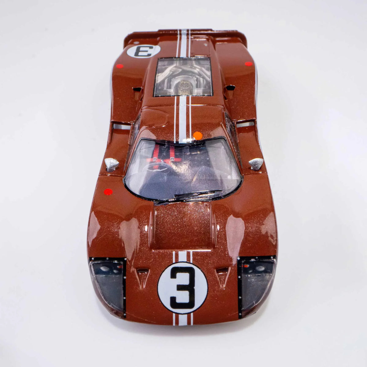 No.3 Slot Racing Mark AFX Car IV Ford HO LeMans GT40 Scale