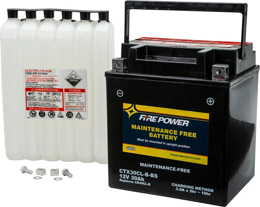 Power 2009-2015 Battery Compatible With Wake Free 215 Pro Fire Maintenance Sea-Doo CTX30CL-B-BS