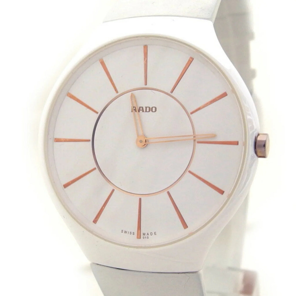 Watch White Men's True Pre-Owned Thinline Quartz Rado (Good) R27957109