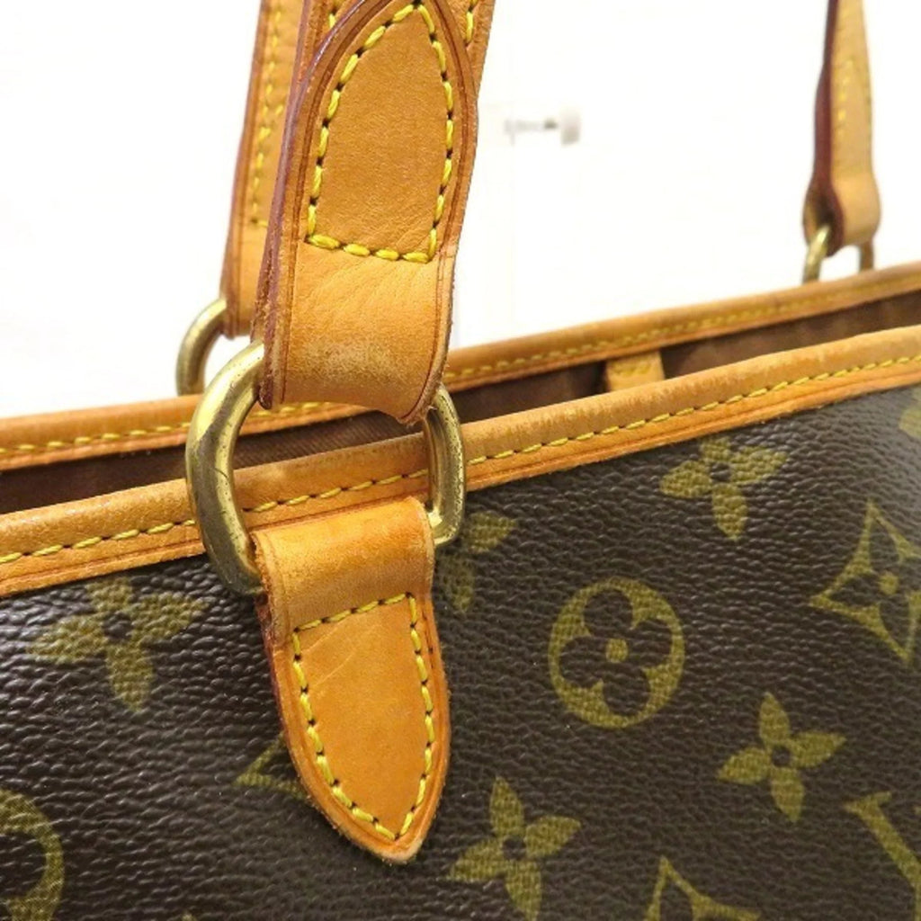 Batignolles Authenticated Used M51154 Louis Tote Monogram Bag Vuitton Horizontal Ladies