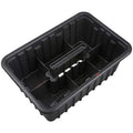 W/ Janitorial Utility Tote Bucket Cleaning Portable Caddy Organizer Basket Large Caddy Compartment Shower Storage Deluxe Shower Capacity Plastic For Dividers Supplies 6 Shower 6 DIY Caddy Divided