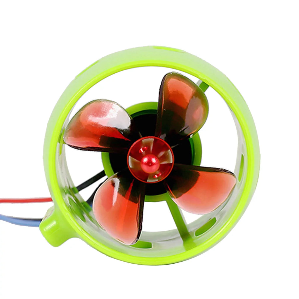 Underwater Aibecy Motor Propellers for Waterproof Nest Specific Electric Ship 1000KV Drive 4-Blade Included Bait Brushless Boat