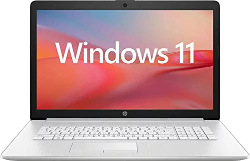 Silver RJ-45, Display, 11th Home, 17.3" 8GB 1TB RAM, Webcam, HD+ USB-A HDD, 11 Non-Touch i3-1115G4 Windows Wireless-AC, Laptop, Core Bluetooth, Intel HDMI, HP Gen Newest Processor, 3.0,