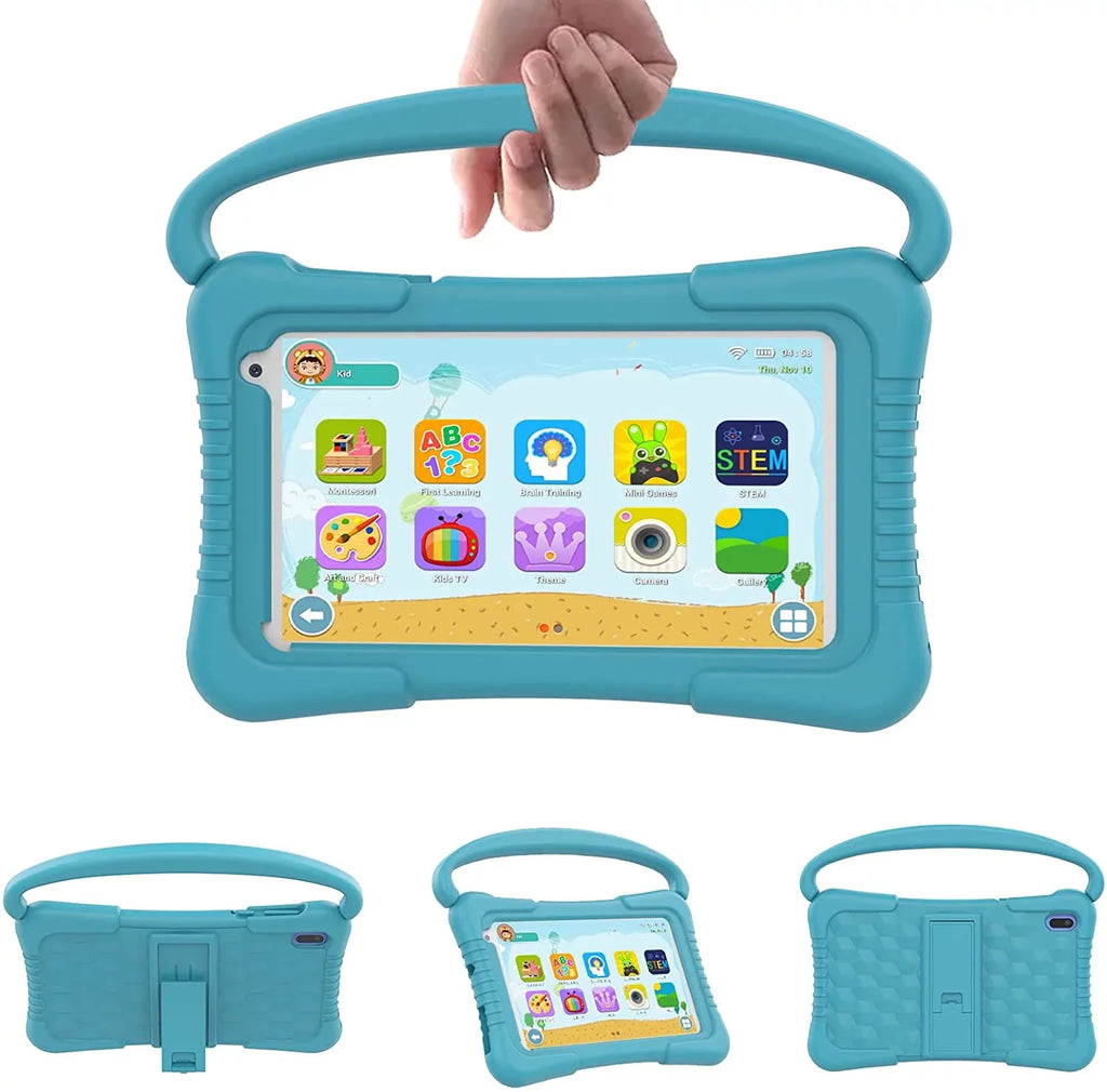 Control, Kids Educational inch Kids Tablets RAM Tablet Android Kids Tablet Software Kid-Proof for Kids Toddler with Parental 2GB Camera 32G 7 YouTube WiFi Games Dual Tablet 11 Pre-Installed Netflix.