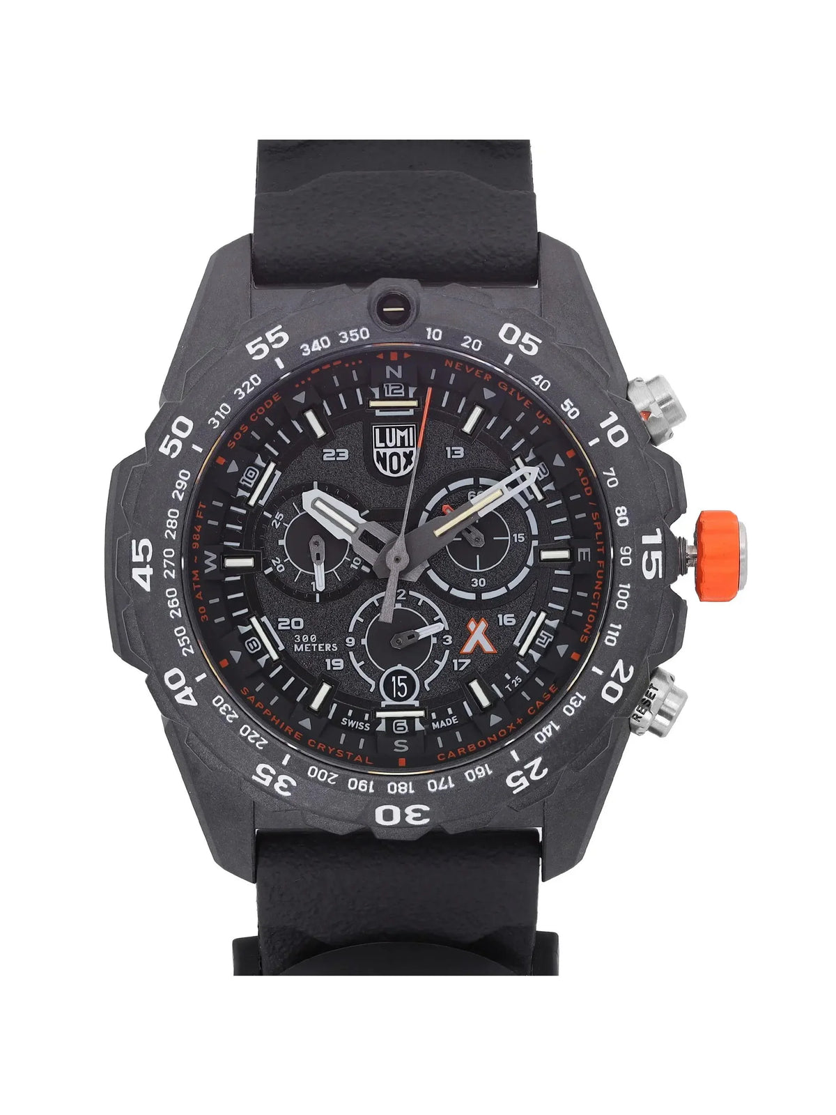 Grylls Survival (Good) Men Bear Watch Pre-owned XB.3741 Quartz Master Luminox