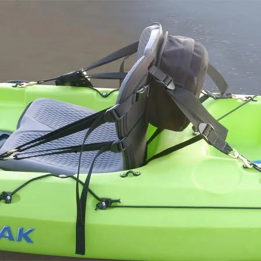 Back Pro Kayak On Seat, Kayak Kayak Support Molded Seat Pack, Sit Kayak W/Zipper Cushion Top Foam Seat, GTS