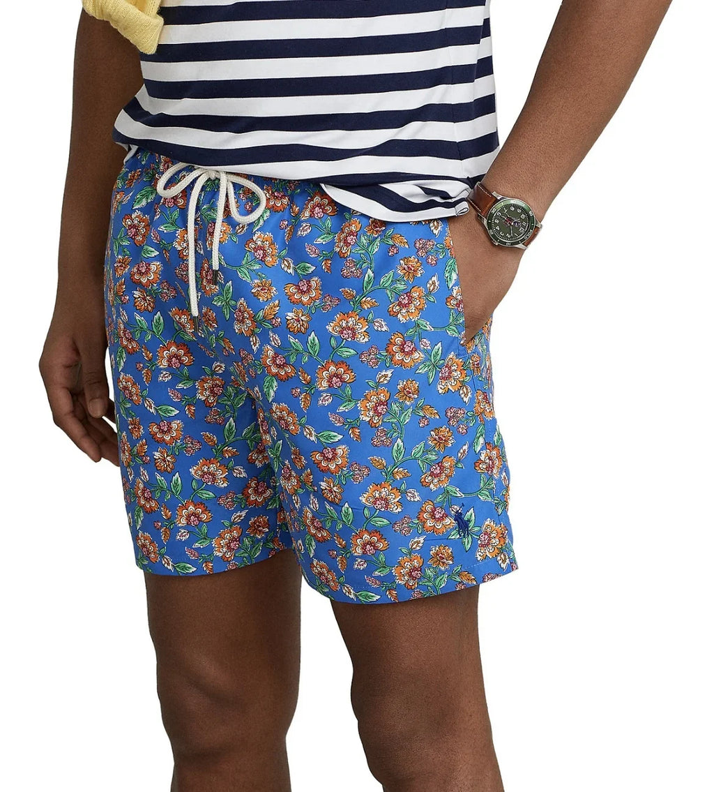 Ralph Lauren Men's Swim Trunks Classic Traveler Polo Size 5.5-Inch XXL