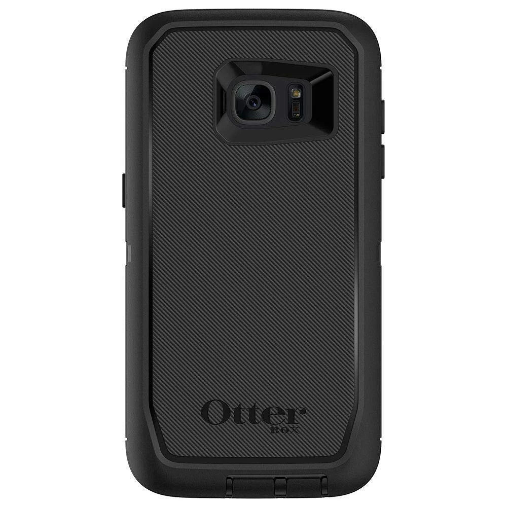 Rugged S7 (ONLY) for - Case Defender OtterBox Samsung Black Packaging Galaxy - Protection Series Bulk Edge