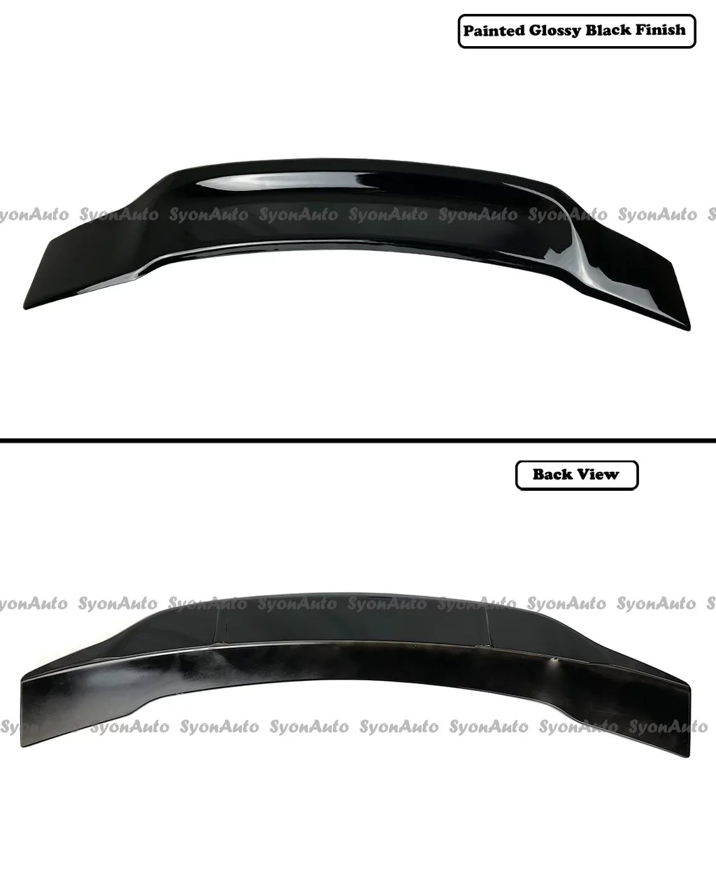 GLOSSY HIGHKICK RS BLACK CIVIC WING HONDA FITS SPOILER TRUNK STYLE 2006-2011 SEDAN