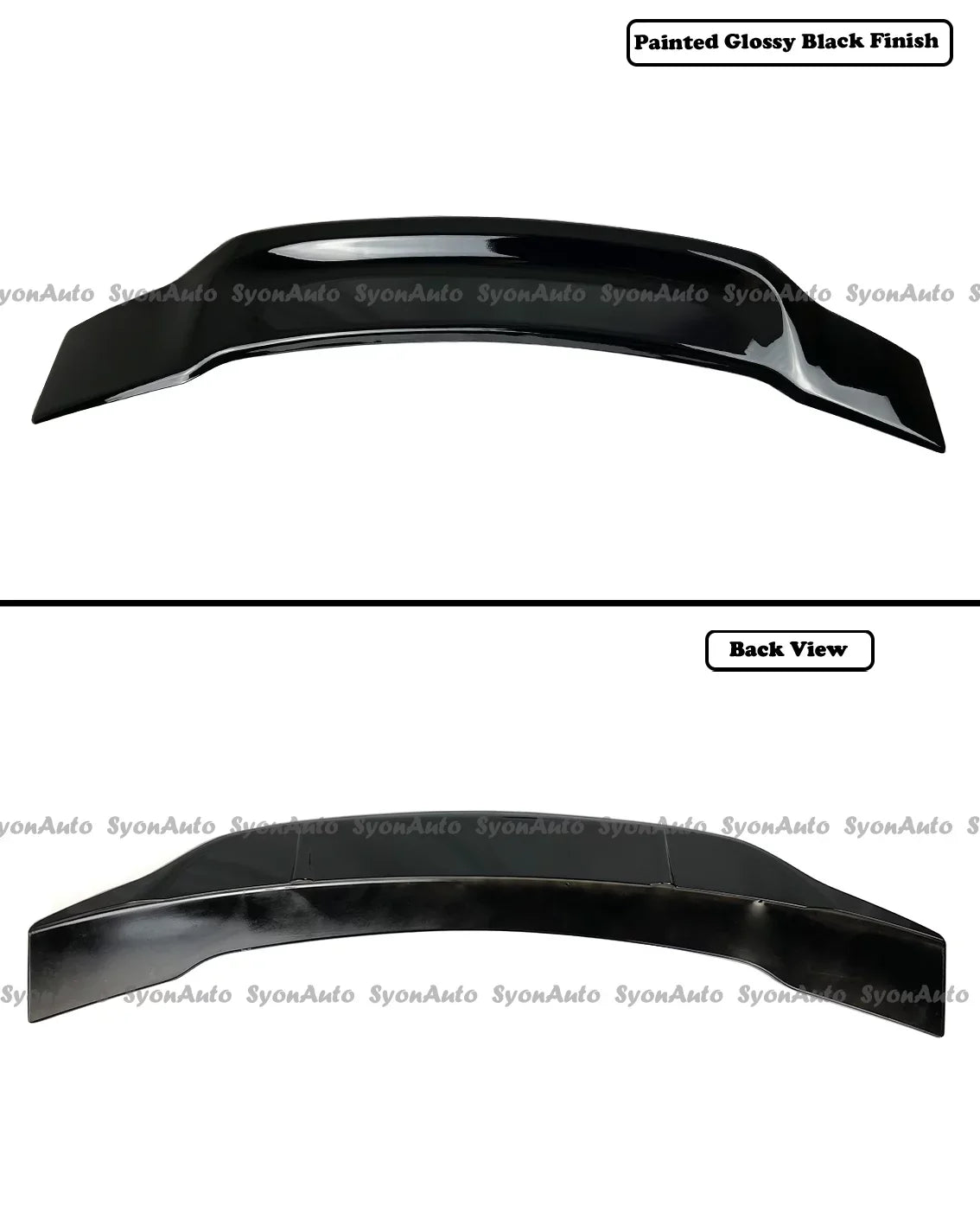 GLOSSY HIGHKICK RS BLACK CIVIC WING HONDA FITS SPOILER TRUNK STYLE 2006-2011 SEDAN