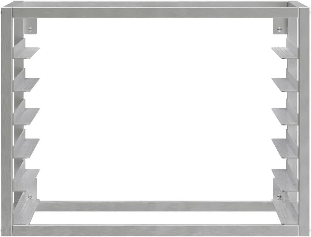 Full-Size 6 Pans. Wall x Pan Sheet/Bun x - Rack 18" Mounted 21". Fits Sheet 28"