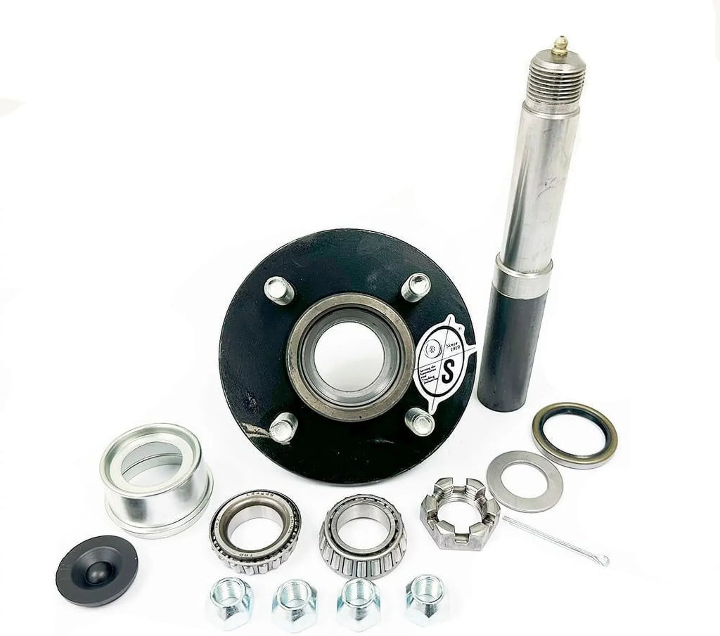 2,000 Bearings WHEEL Spindle Trailer uses SOUTHWEST (BT9) Trailer Hub Axle Bolt lbs with L44649 Circle 4-4" That