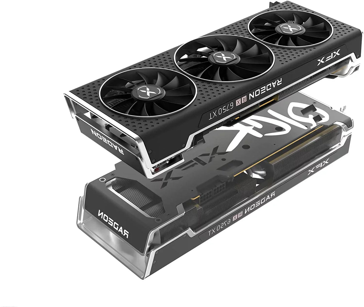 6750XT RDNA Speedster 3xDP, 2 Radeon 12GB AMD RX-675XYJFDP HDMI XFX GDDR6 RX Graphics QICK319 Gaming Card with CORE