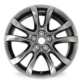 Single 2014 New 6 Mazda Wheel Quality Replacement Automotive 19x7.5" - OEM Dark Rim Silver 19" 2017 for Hyper