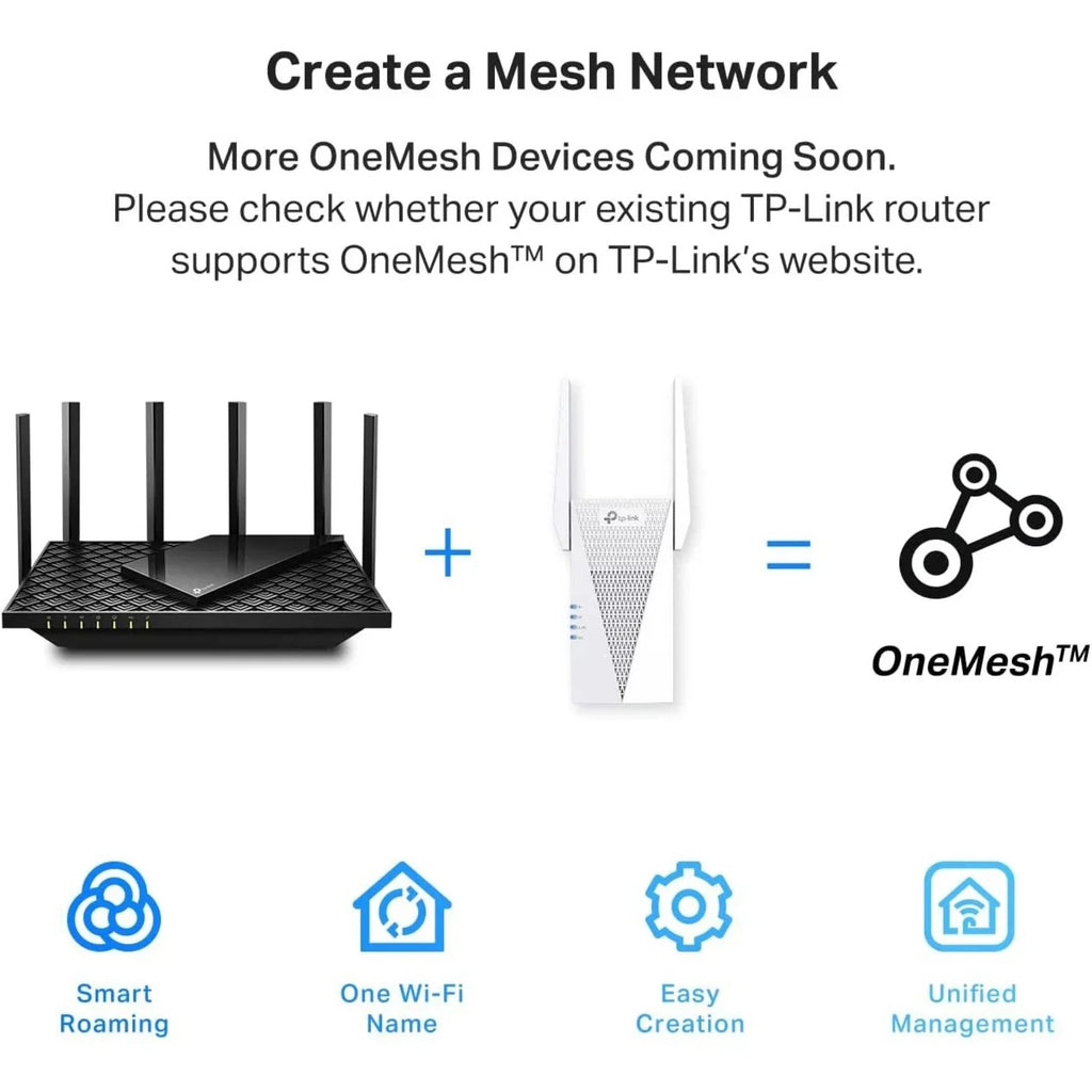 WiFi Mesh Extender TP-Link 6 RE715X AX3000