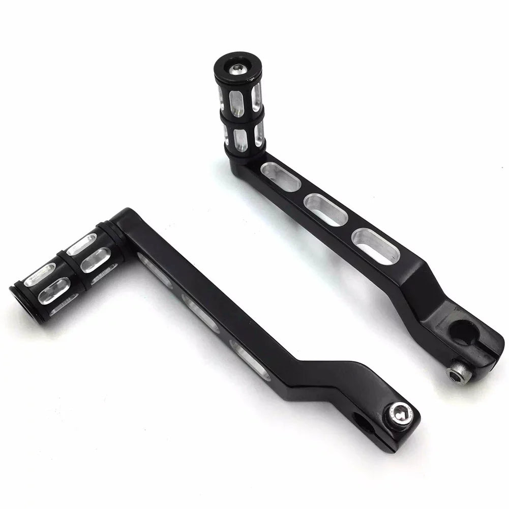 Heel Black 009A- Style Motorcycle Aluminum Shift Harley 1988 Electra and Shift Davidson HTT- Glide Shifter Levers/Gear For Pegs Toe Pedal Levers later w/