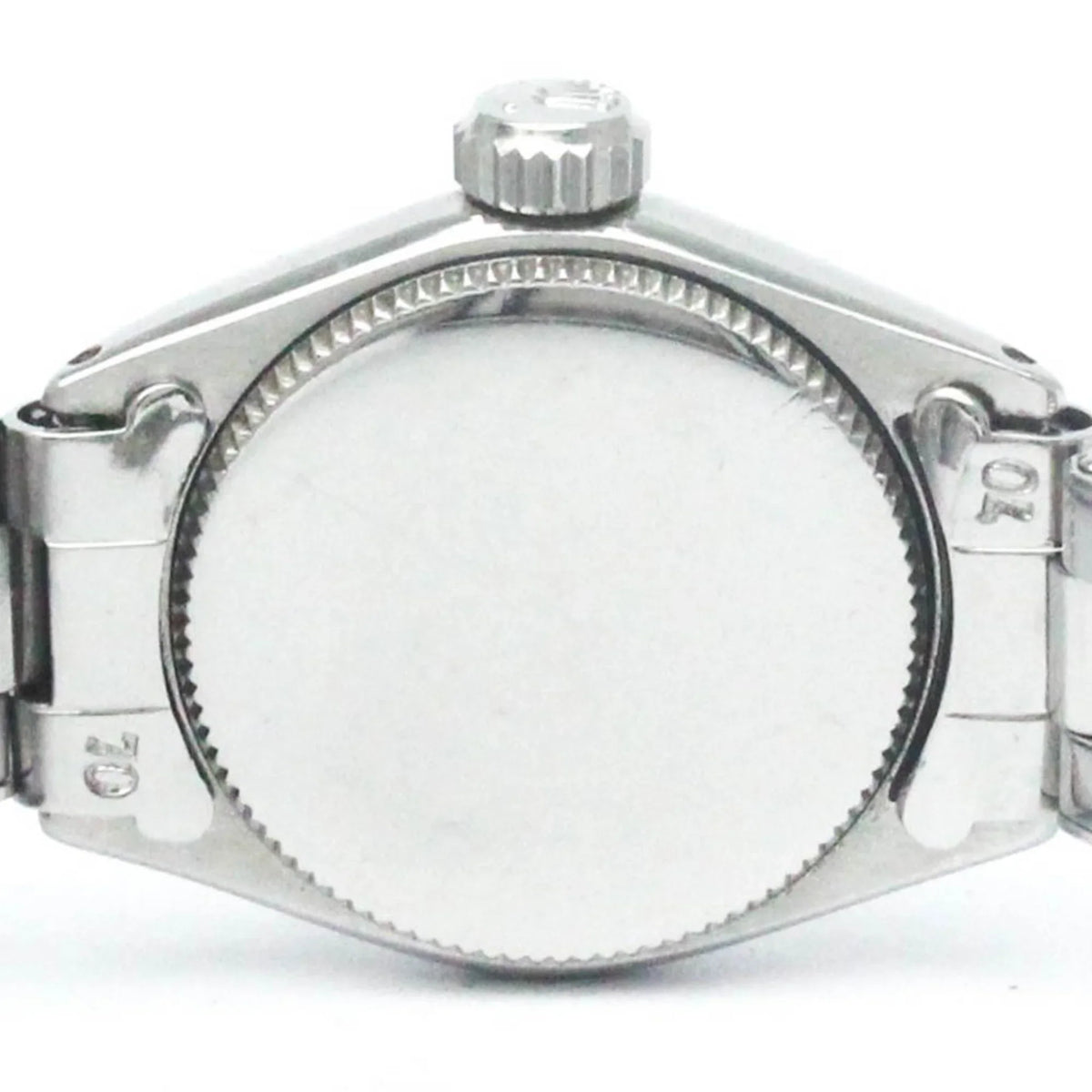 Stainless (Fair) Steel ROLEX Mens Pre-Owned Hand-Winding Precision 6525 Watch Vintage BF565424