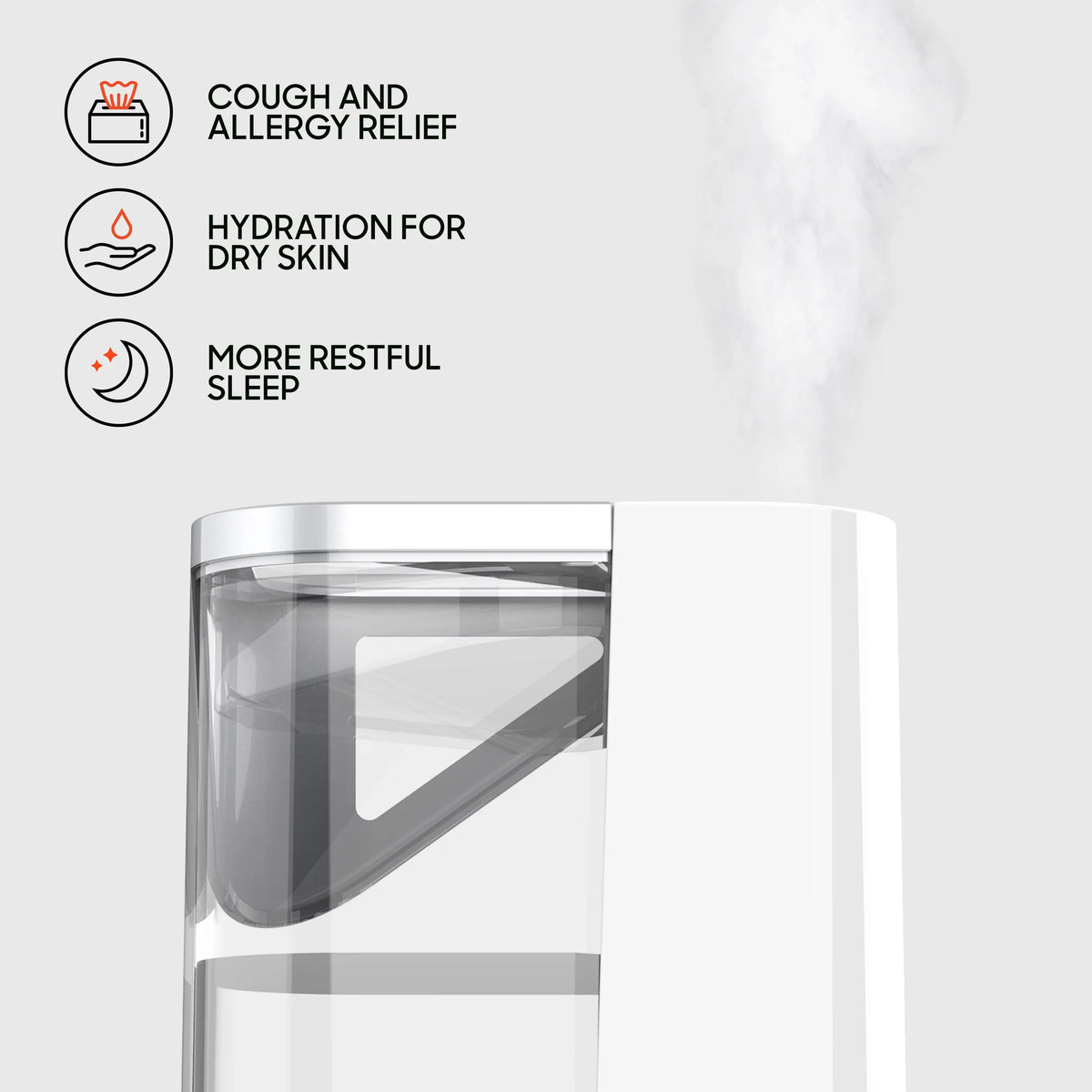 UHS2 Mist, Cool Filter or Image 3 Warm Ultrasonic Settings, Sharper Whisper-Quiet, Humidifier, Free