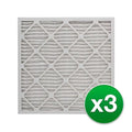 13 Filter AC Pleated Air (3 Honeywell REP MERV Pack) For 16x25x4 FC100A1029