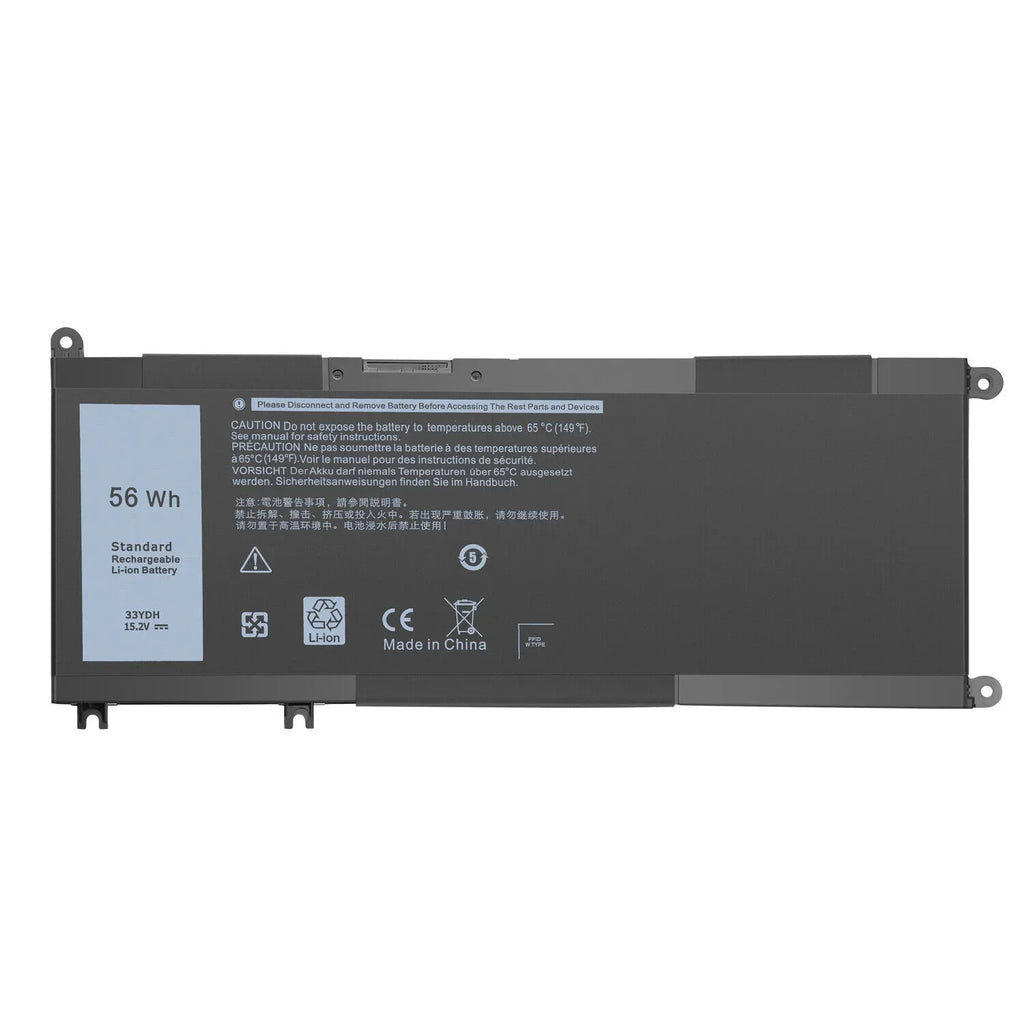 15 7786 7570 33YDH 7779 Vostro 17 Dell For Battery 7580 15 Inspiron 7778 7577