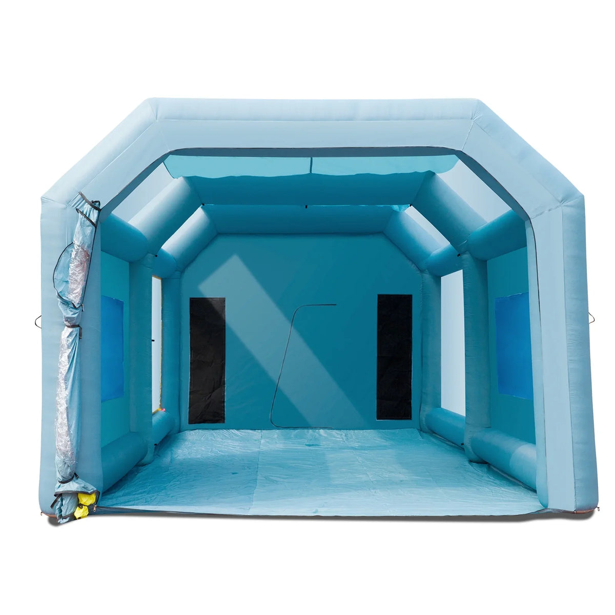 26x15x11ft Inflatable Paint 750W+950W Blower System with SKYSHALO Spray Tent Booth Inflatable Paint Car Booth Filter