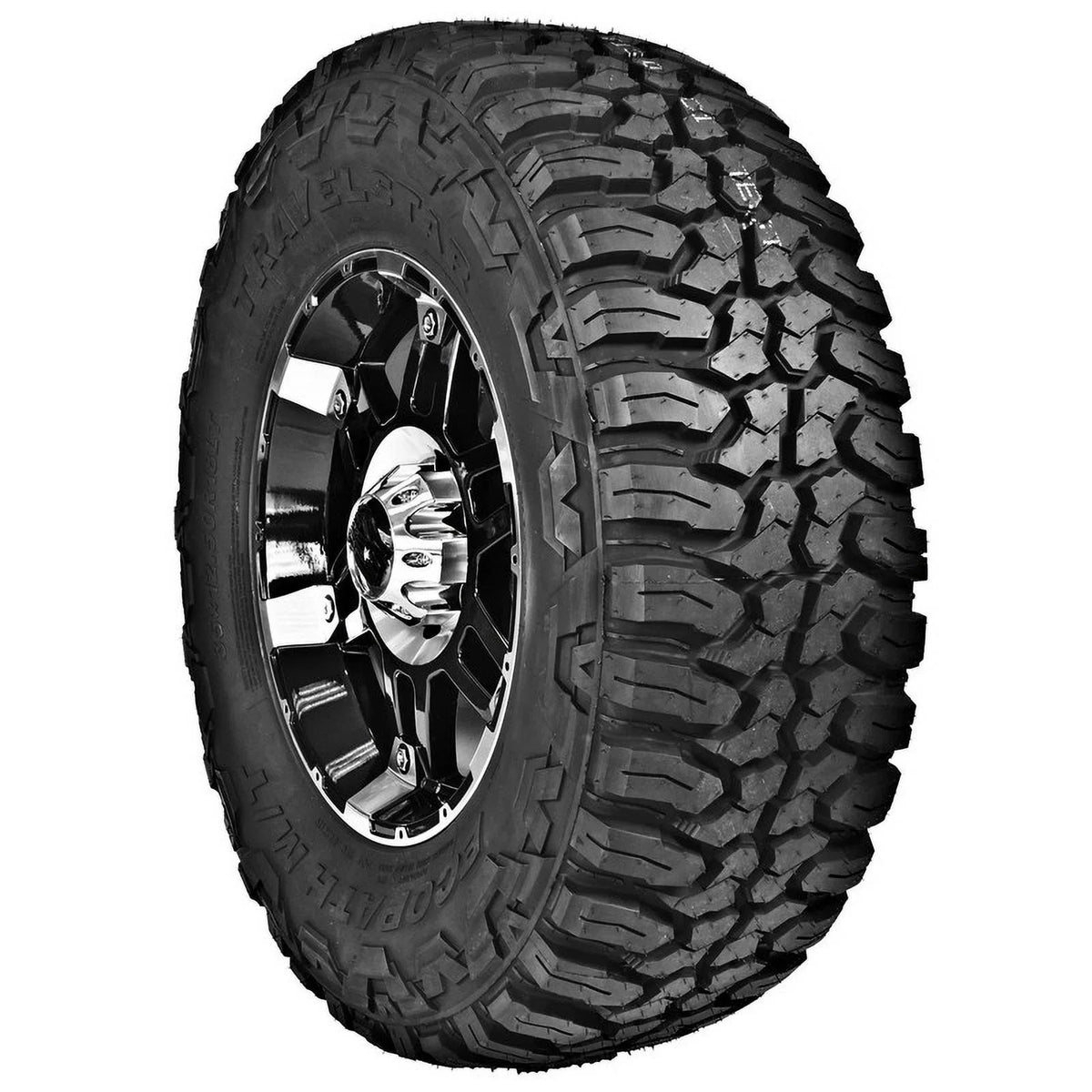 Tire 114Q Travelstar Range Terrain MT Ply Light 10 35/12.50R24 Mud SUV E Ecopath Only) (Tire Load MT Truck LT35X12.50R24