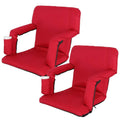 Positions High - Quality Seat, Cup Water-Resistant Black Tiltable ZENSTYLE 8 Holder Stadium Additional Durable