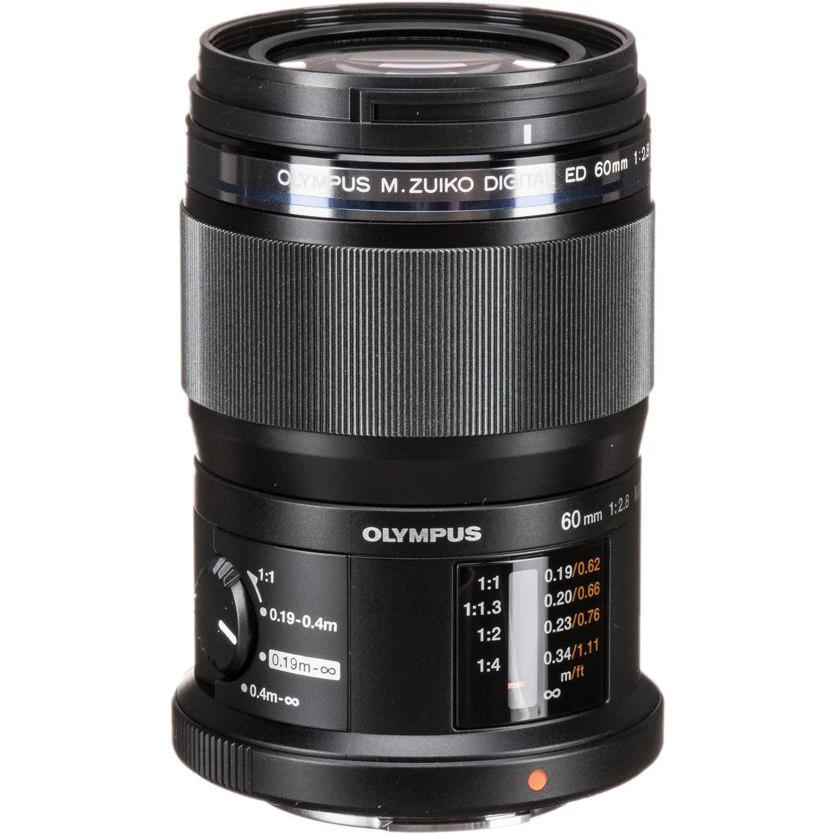 M.Zuiko 60mm Black - ED f/2.8 Macro Digital Olympus Lens