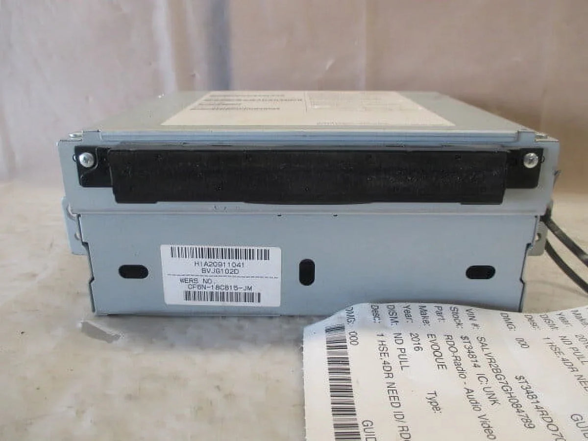 2016 Rover Receiver Range OEM FM Evoque AM (Good) w/Navigation Radio Land Pre-Owned Rover