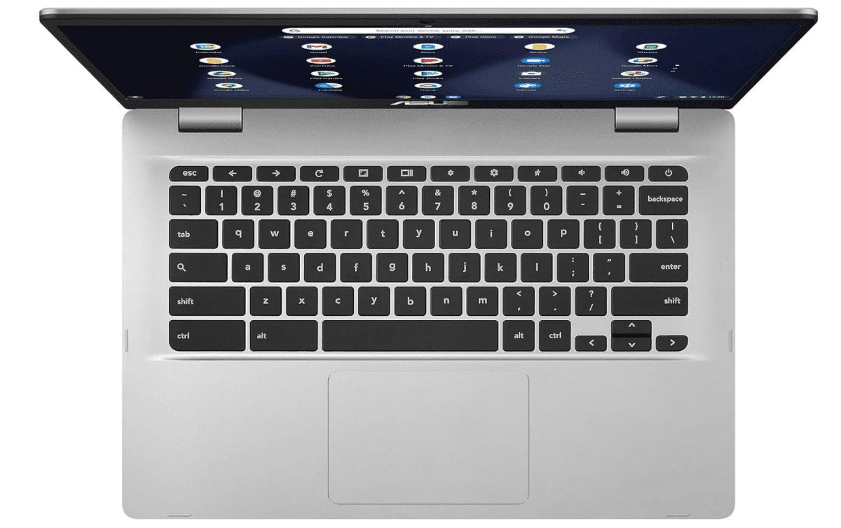 14" WiFi, FHD Laptop Celeron OS 64GB 14 USB LPDDR4 RAM, Chrome Intel eMMC, C423NA 8GB N3350 Computer, Silver, Chromebook Bluetooth, Asus (Renewed) 802.11AC Type-C, Processor,