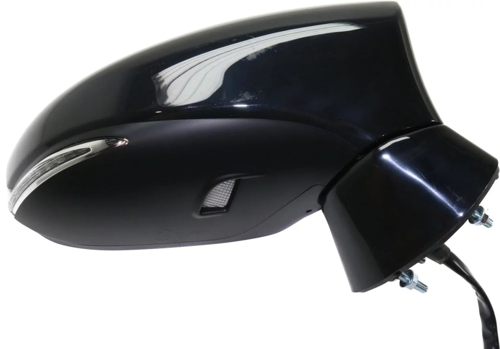 CT200h Heated Light 2014-2017 Mirror Lexus Signal Textured Side Compatible Right Passenger With In-housing Black Kool-Vue