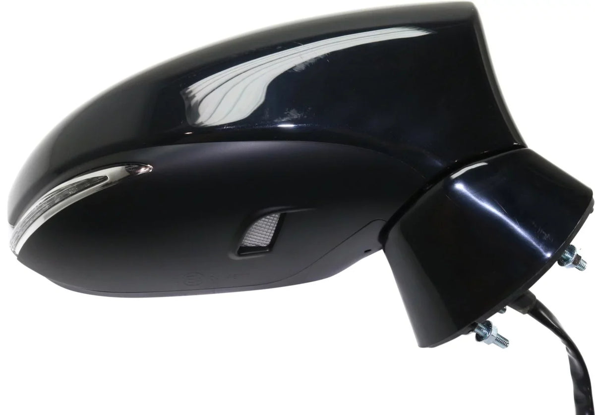 CT200h Heated Light 2014-2017 Mirror Lexus Signal Textured Side Compatible Right Passenger With In-housing Black Kool-Vue