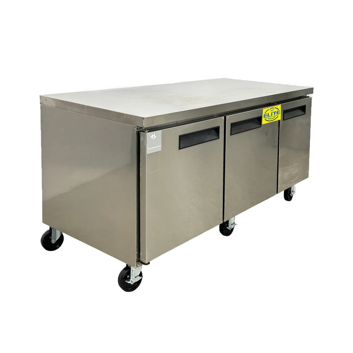 Commercial Undercounter Freezer Stainless in. 72 Cu.Ft. Steel Freezer 19 Commercial Duty Heavy Three-Door