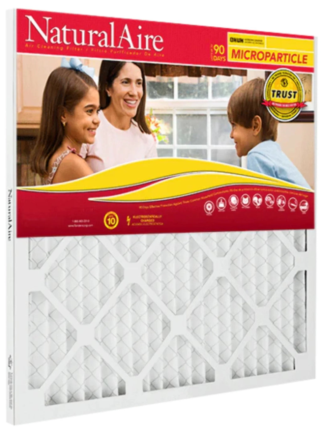 Filters MERV NaturalAire 10x10x1 85256.011010 (6 10 pack) Microparticle
