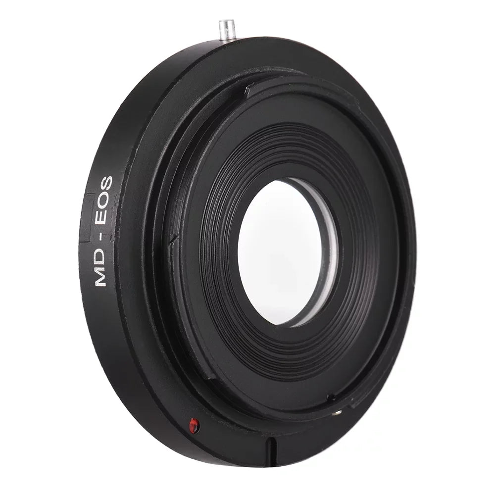 Camera, Lens, to with Mount Lens Minolta Corrective for EF Adapter MD Ring Compatible Canon with Lens Infinity Focus Allows
