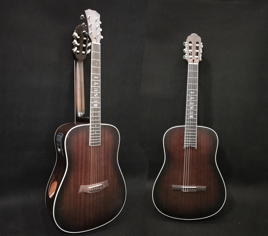 Guitar Busuyi classical Bag Double 6 Acoustic Strings 2021 NPT+ /6 Double Sided Neck, Strings